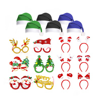 Cadeaux promotionnels chaussures de Noël personnalisées ensembles de cadeaux de Noël chapeau de Noël