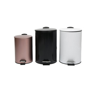 <span class=keywords><strong>Cubo</strong></span> de <span class=keywords><strong>basura</strong></span> de acero inoxidable redondo con revestimiento, superventas, negro, 30 litros por 8 galones, rectangular - Product Image 4