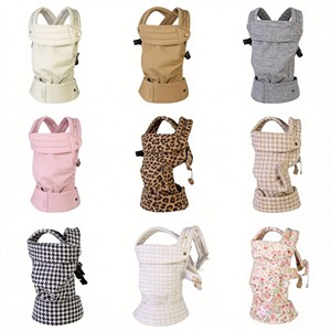 Porte-bébé entièrement personnalisable et réglable, 8-35 lbs, porte-bébé hybride, du nouveau-né au bambin, avec sangles réglables et confort d'un porte-bébé enveloppant - Product Image 1