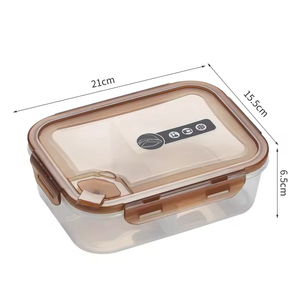 3 Compartment Food <b>Storage</b> Container Adults Insulated Bento Kids Portable Plastic School Lunch <b>Box</b> - Product Image 5