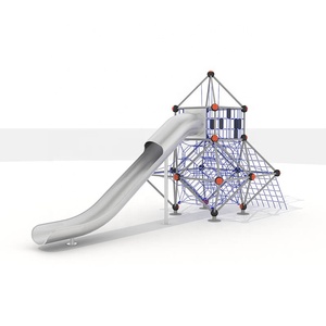 Adventure Gym Equipment Outdoor Obstacle Climbing Rope Course Playground