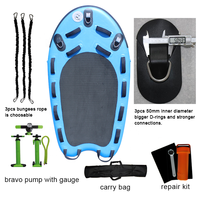 Planche de secours gonflable, en pvc, bon marché, pour skateboard, jet ski