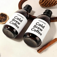 Bouteilles de boisson en verre ambré et brun en vrac de 200 ml, 250 ml, 300 ml, 500 ml pour le kombucha, le cold brew, le thé aux fruits