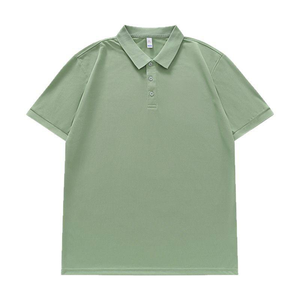 Polo à manches courtes uni blanc pour homme, 100% coton, respirant, tricoté, coupe classique, logo personnalisé, vêtements uniformes - Product Image 5