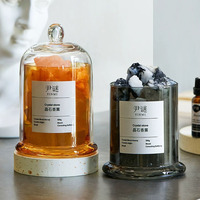 Diffuseur en pierre de cristal de verre DIY longue durée pour parfum d'intérieur, sans flamme, huile essentielle, répulsif anti-moustiques, sans BPA