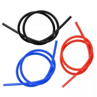 8มิลลิเมตรสีแดง/สีดำ/ สีฟ้าซิลิโคนคู่ปราบปรามลวดจุดระเบิด