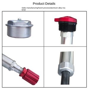Fourche avant de vélo de montagne en alliage d'aluminium, pompe à huile, commande à l'épaule, ligne hydraulique, <span class=keywords><strong>amortisseur</strong></span> à amortissement hydraulique, modèle 006 - Product Image 4