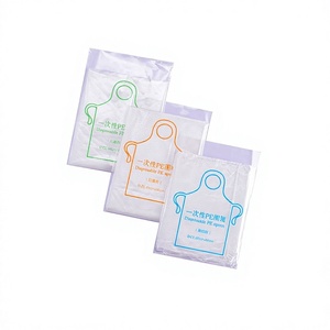 Degao Thickened <b>Disposable</b> PE <b>Apron</b> Waterproof Oil Resistant Individual Pack Adult Kids Catering BBQ Protective <b>Apron</b> - Product Image 1