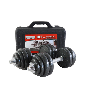 30KG 50KG Hantel- und Kurzhantel-<span class=keywords><strong>Set</strong></span>, Verstellbares Hantel-<span class=keywords><strong>Set</strong></span>, Fitnessgeräte, Freie Gewichte, Fitness-Hantel-<span class=keywords><strong>Set</strong></span> mit Koffer - Product Image 1