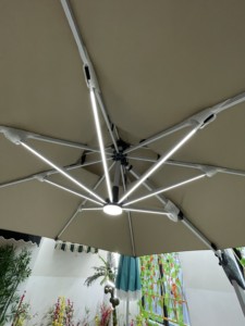 Sun lounge con grande ombrello <span class=keywords><strong>automatico</strong></span> giardino esterno ombrello promozionale produttore di <span class=keywords><strong>ombrellone</strong></span> spiaggia - Product Image 2