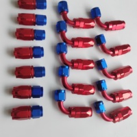 Grande promotion, plusieurs tailles en stock, tuyau de carburant tressé en acier inoxydable, tuyau d'huile en nylon noir CPE, 4an 6an 8an 10an 12an 16an 20an