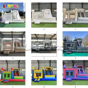 Castillo Inflable de Grado Comercial, el Más Popular, Equipo de Alquiler para Fiestas Infantiles, Hupfburg con Soplador de Aire - Product Image 4
