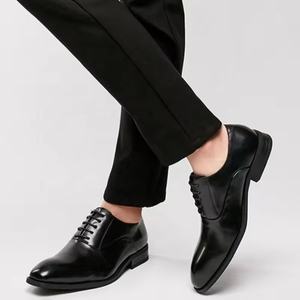 Formal Men Shoe High Grade Cowhide Leather Luxury Printing Comfortable Office Business - Product Image 3