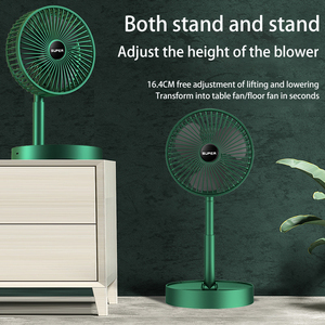 Ventilatore tavolo in piedi ricaricabile desktop aria di raffreddamento ventola mini ventola pieghevole usb portatile - Product Image 2