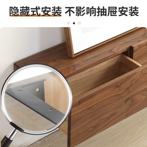 Leves <b>Tv</b> Cabinet Suspended Bracket Cold Rolled Steel Wall <b>Mount</b> Support Frame Floating Shelf Bracket For <b>Tv</b> <b>Stand</b> - Product Image 3