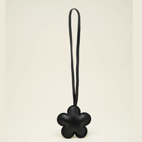 Cuir PU mignon fleur gonflée sac breloques sac à main pendentif breloque suspendu voiture décoration cuir breloque porte-clés cadeaux