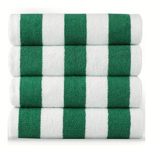 Serviette de plage sur mesure Color Hotel, 100% coton doux, motif rayé tendance, super absorbante, livraison rapide - Product Image 4