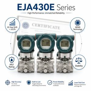 100% Neuf Original s EJA510A-EDS4N-02NN/NF1 EJA530E EJA530A EJA110 EJX110 EJX510 EJX530 EJX910 Série de capteurs de pression - Product Image 5