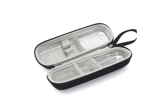 Étui de rangement élégant et portable en PU pour détecteur de rayonnement nucléaire, logo personnalisé, mini sacs et étuis carrés en EVA de marque - Product Image 3