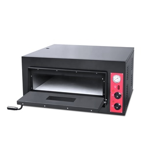 Four à Pizza électrique, four pour la fabrication de Pizza avec pierre, magasin de pain, chauffage de Pizza, crêpe, pain, Machine de boulangerie, température 500C - Product Image 1