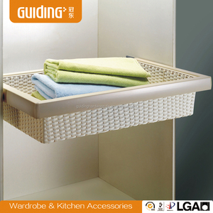 Muebles de armario de imitación de mimbre cesta de almacenamiento de tejido - Product Image 1