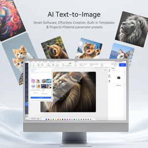 Atomstack Swift 7 Wát Laser bia mộ Máy khắc Denim Jeans vải máy khắc laser giá máy khắc laser máy mini - Product Image 4