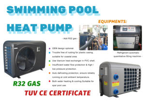 Pompe à Chaleur Onduleur CC <span class=keywords><strong>Solaire</strong></span> Électrique pour <span class=keywords><strong>Chauffage</strong></span>, Refroidissement et Chauffe-Eau de <span class=keywords><strong>Piscine</strong></span>, Spa et Bassin à Poissons - Product Image 6