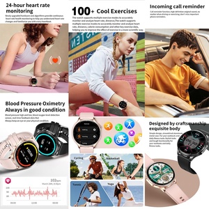 Amoled Màn hình Earbuds lật Bìa <span class=keywords><strong>Hidden</strong></span> thiết kế T98 Hifi 9D TWS Tai nghe Smartwatch tai nghe thông minh xem T98 với Earbuds - Product Image 4