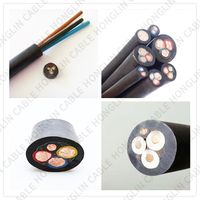 JHS wasserdichtes Gummi-Tauch kabel 2 3 4 5 6 7-adrig 0, 75 MM2 1, 5 MM2 2, 5 MM2 4 MM2 Flexibler Gummi mantel kabel