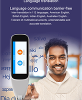 Stylo de traduction intelligent personnalisé multilingue : scanner et traduire la voix, idéal pour l'apprentissage, les voyages et le shopping