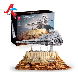 模具王5162 + pcs帝国超过杰达城帝国之星驱逐舰砖玩具塑料技术积木玩具