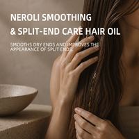 Minyak Perawatan Rambut Bunga Neroli Organik Murni 100% Menenangkan, Memperbaiki, Menutrisi Kulit Kepala, Aromaterapi Perawatan Rambut