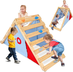 Climbing Triangle Triangle <strong>Kids</strong> Climber Set Children <strong>Outdoor</strong> Playroom <strong>Furniture</strong> - Product Image 2
