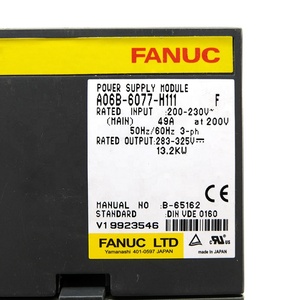 Amplificador Servo Fanuc <span class=keywords><strong>A06B</strong></span>, Unidad <span class=keywords><strong>A06B</strong></span>-6077-H111, A06B6077H111, <span class=keywords><strong>A06B</strong></span>-6115-H001, A06B6115H001, Módulo de Fuente de Alimentación Fanuc <span class=keywords><strong>A06b</strong></span>-6140 - Product Image 4