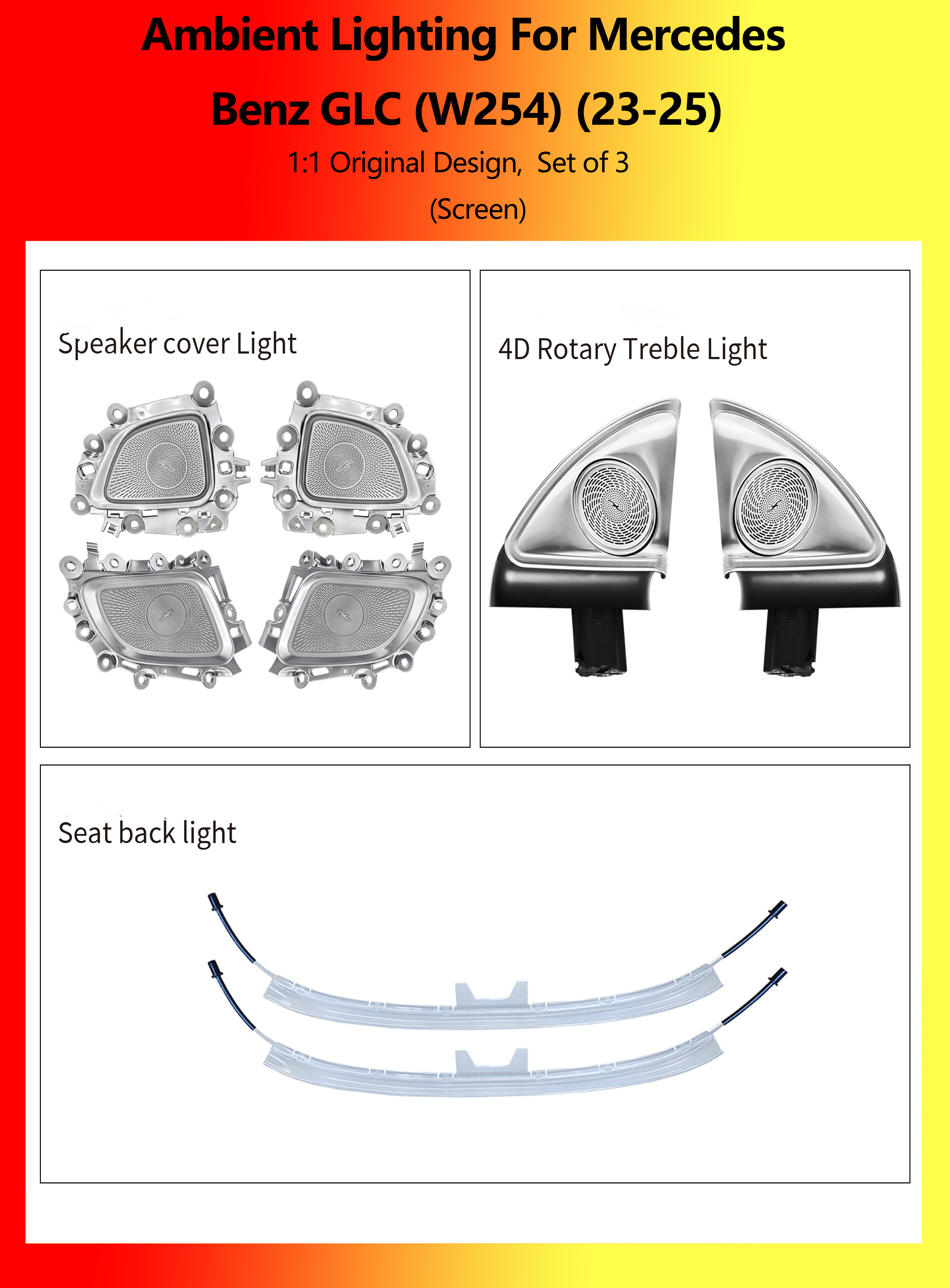 เมอร์เซเดส-เบนซ์ GLC (W254) ชุด 3 ชิ้น