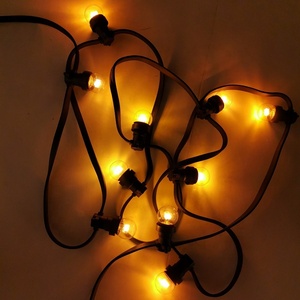 Portalámparas E27 B22 Conectable IP65, Enchufe de Goma, Guirnaldas de Luces para Exteriores de 10m 50m 100m, Iluminación de Festón Impermeable - Product Image 5