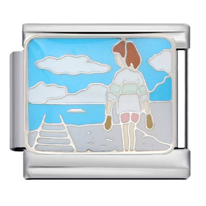 Stainless Steel Modular Bracelet Cartoon Charms Miyazaki Hayao Totoro Unisex Gift Jewelry - Product Image 5