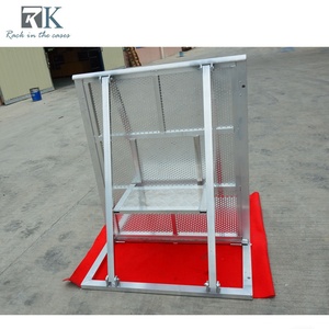 Barrières démontables 1m*1.25m*1.2m, plusieurs types <span class=keywords><strong>de</strong></span> barrières anti-émeute pour événements - Product Image 2