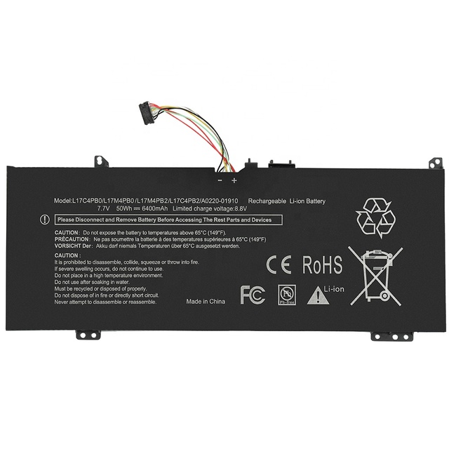 Wholesale Laptop Battery L17C4PB0  L17M4PB0  L17M4PB2  L17C4PB2  Replacement for  Lenovo IdeaPad 530S-14ARR Flex 6-14ARR 14IKB