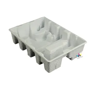 Customized Logo 80% Bagasse Egg Cartons Paper Pulp Packaging Recyclable Paper Pulp Seedling Trays