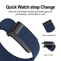 Bracelet de montre personnalisé de style sportif multicolore pour Whoop 4.0/5.0, tissu respirant en nylon, bracelet de montre Whoop