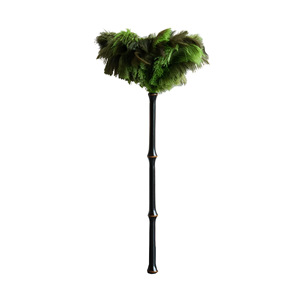 Plumeau en bambou fait main, plumeau en plumes d'autruche, outil de dépoussiérage domestique, plumeau de nettoyage - Product Image 5