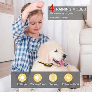 Hund <span class=keywords><strong>Anti</strong></span> <span class=keywords><strong>Bark</strong></span> <span class=keywords><strong>Collar</strong></span> Wiederauf ladbare vibrierende Hund <span class=keywords><strong>Anti</strong></span> Barking Elektro schock Training Fernbedienung <span class=keywords><strong>Pet</strong></span> Dog Training Halsbänder - Product Image 2