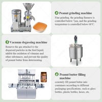 Industrie commerciale Hummus Karité Cacao Noyer Amande Broyeur Traitement du beurre Faire Ligne de production à la machine
