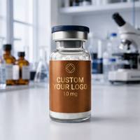 Étiquettes autocollantes personnalisées en vinyle durable, holographiques, imperméables, pour flacons pharmaceutiques, compléments alimentaires et soins personnels