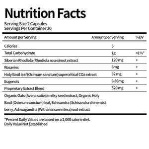 Aytime HPA - Suplemen Pendukung Adaptogen - Suplemen Pendukung Sistem Saraf dengan Minyak Zaitun & Rhodiola - Product Image 2