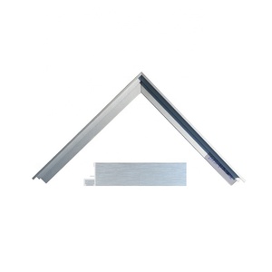 Galleria profilo in alluminio art cerchio tondo specchio cornice cornice per foto dipinti telai profili cornice - Product Image 2