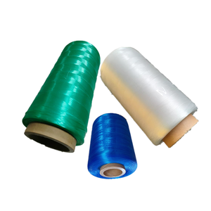 Trắng Màu Xanh 0.2Mm 0.4Mm HDPE <span class=keywords><strong>PP</strong></span> <span class=keywords><strong>Raffia</strong></span> 8000Dtex UV Chịu Mài Mòn Cao Su Sức Mạnh Cao Su Chủ Đề Monofilament Sợi - Product Image 1