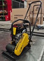 PME-C50 Mini plaque de compacteur avant unidirectionnelle vibratoire de pierre de gravier de main de qualité portative de Robin