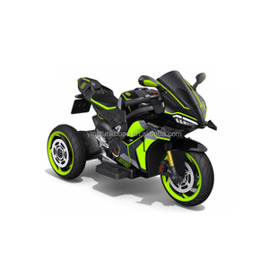 <span class=keywords><strong>Moto</strong></span> électrique pour enfants, tricycle à batterie, jouet à roulettes pour les enfants de 2 à 10 ans, construction en plastique et en métal - Product Image 1